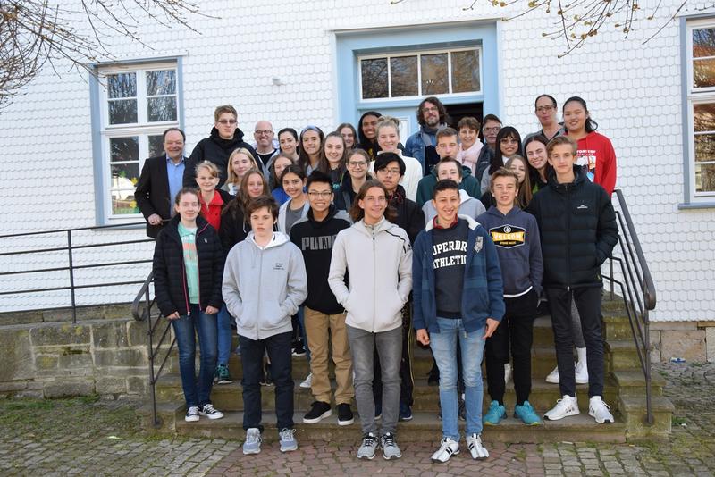 Australier besuchen Familien in Kaufungen